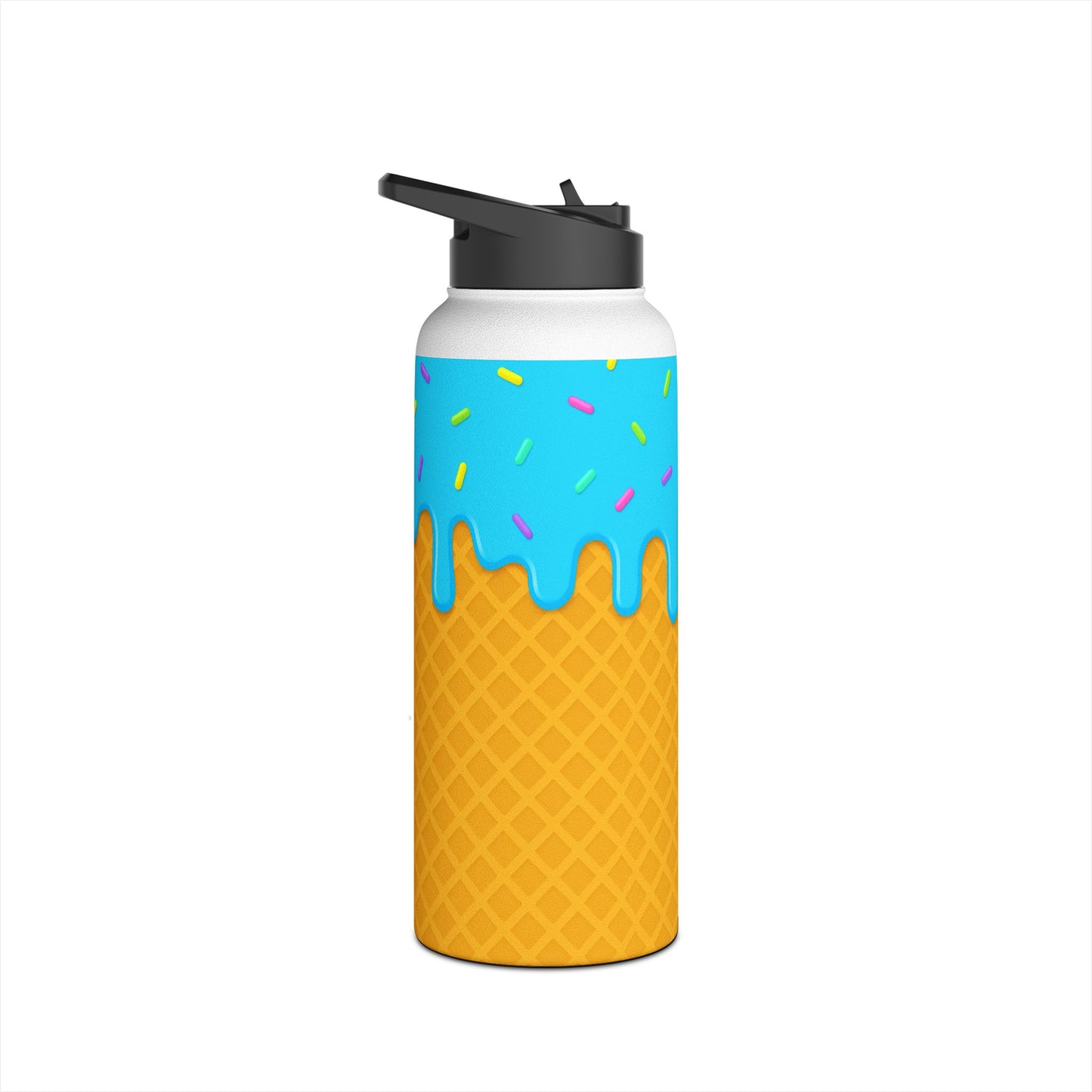 Ice Cream Cone Water Bottle