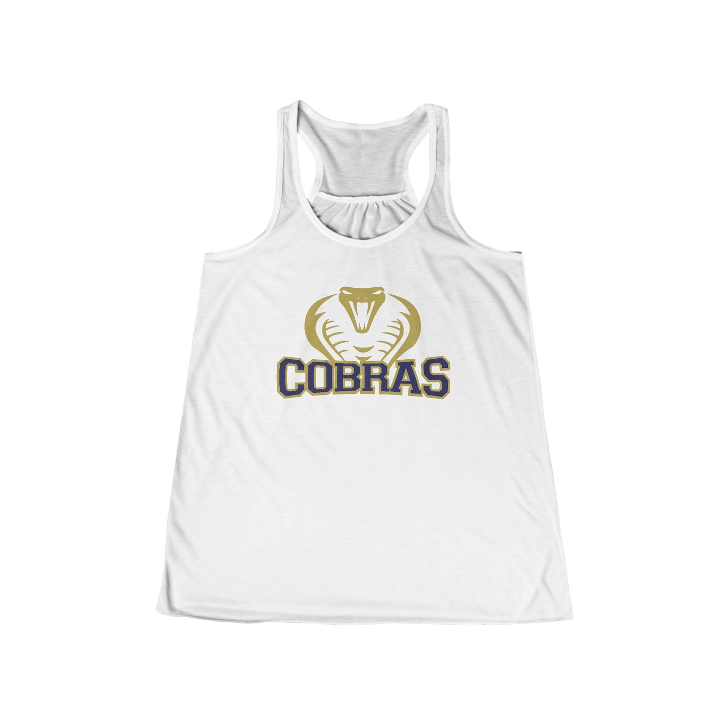 Cobras Women's Flowy Racerback Tank