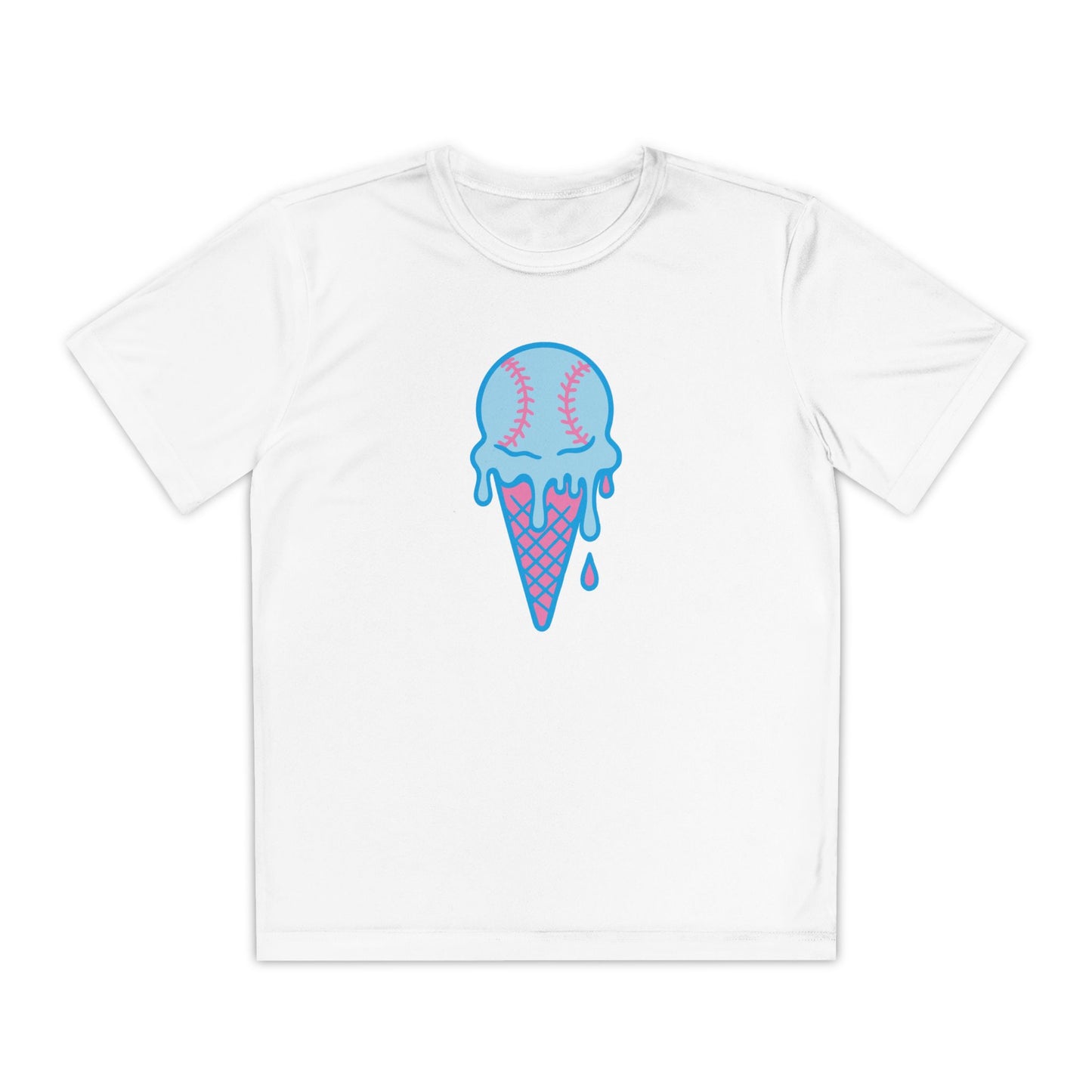Baseball Ice Cream Tee