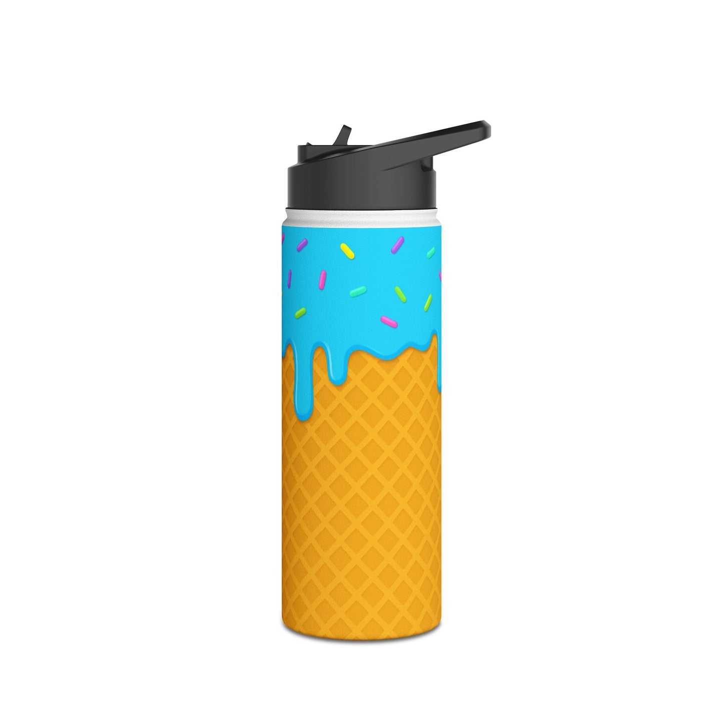 Ice Cream Cone Water Bottle
