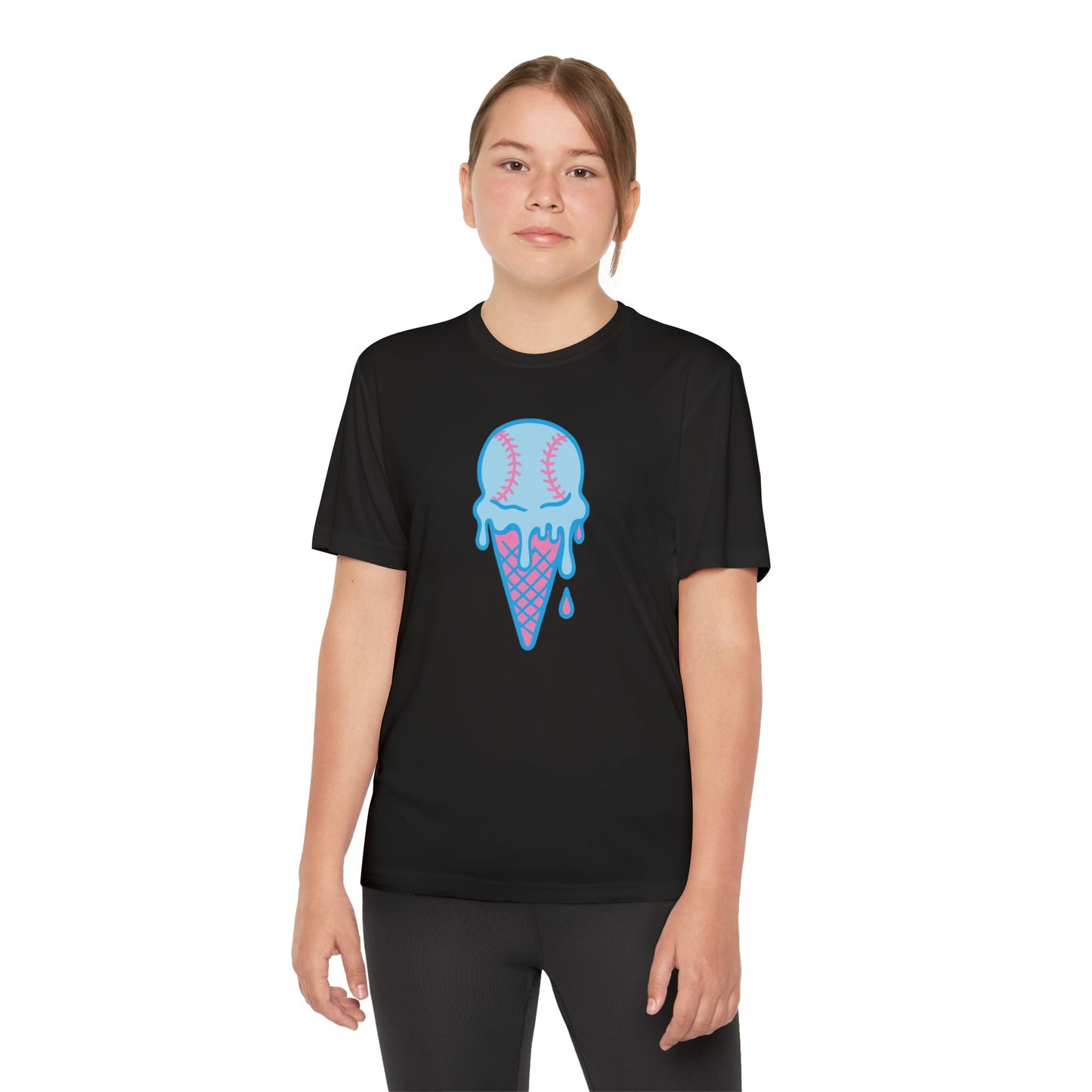 Baseball Ice Cream Tee