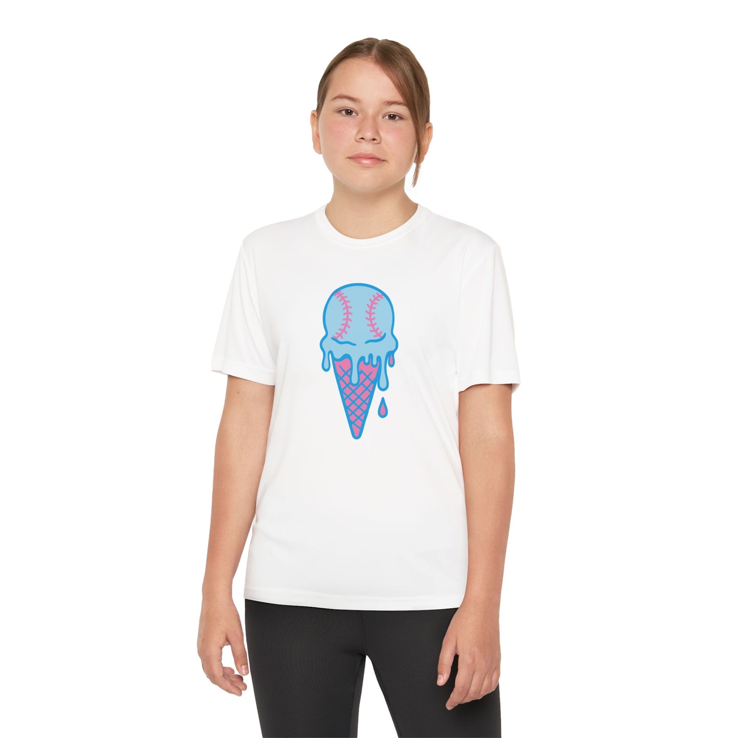 Baseball Ice Cream Tee