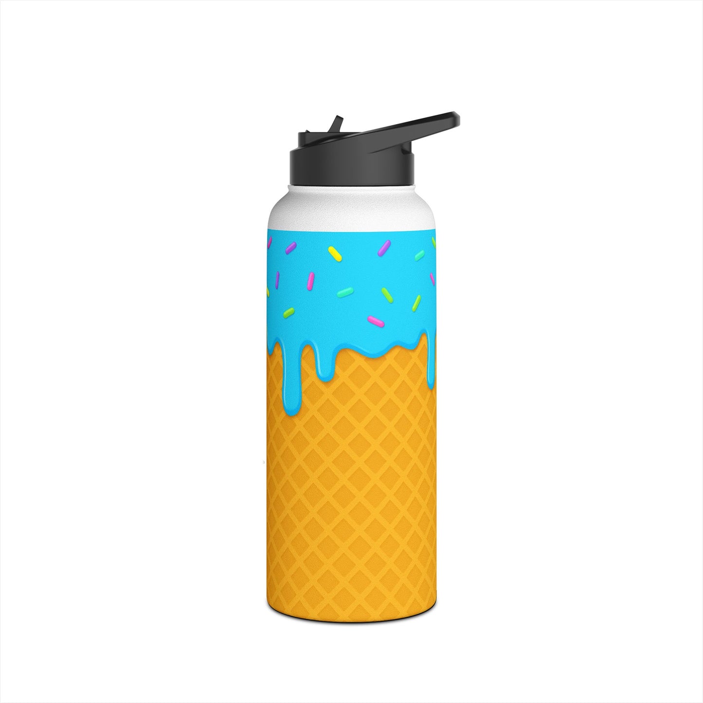 Ice Cream Cone Water Bottle
