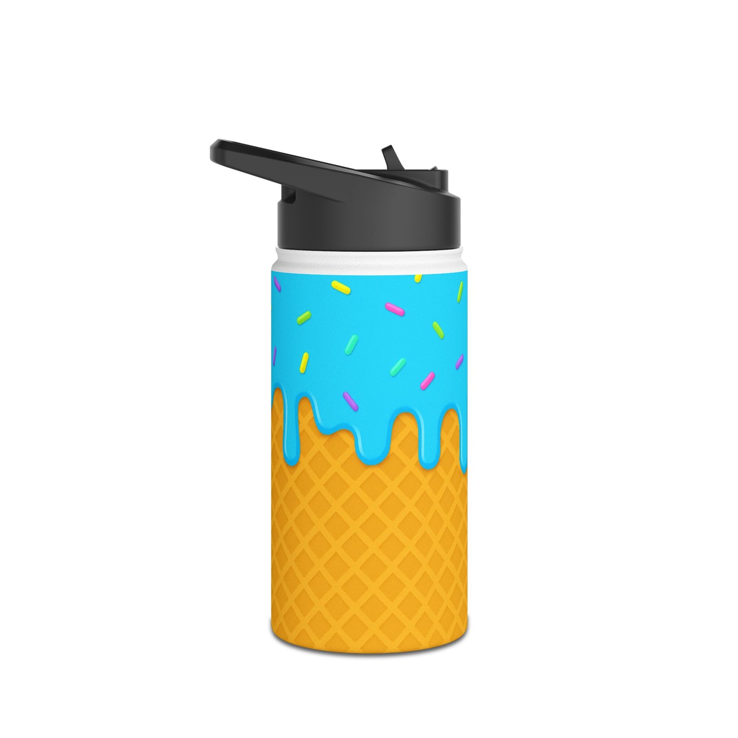 Ice Cream Cone Water Bottle