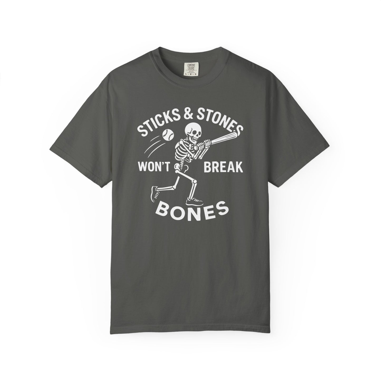 Sticks & Stones Won’t Break Bones Graphic Tee.