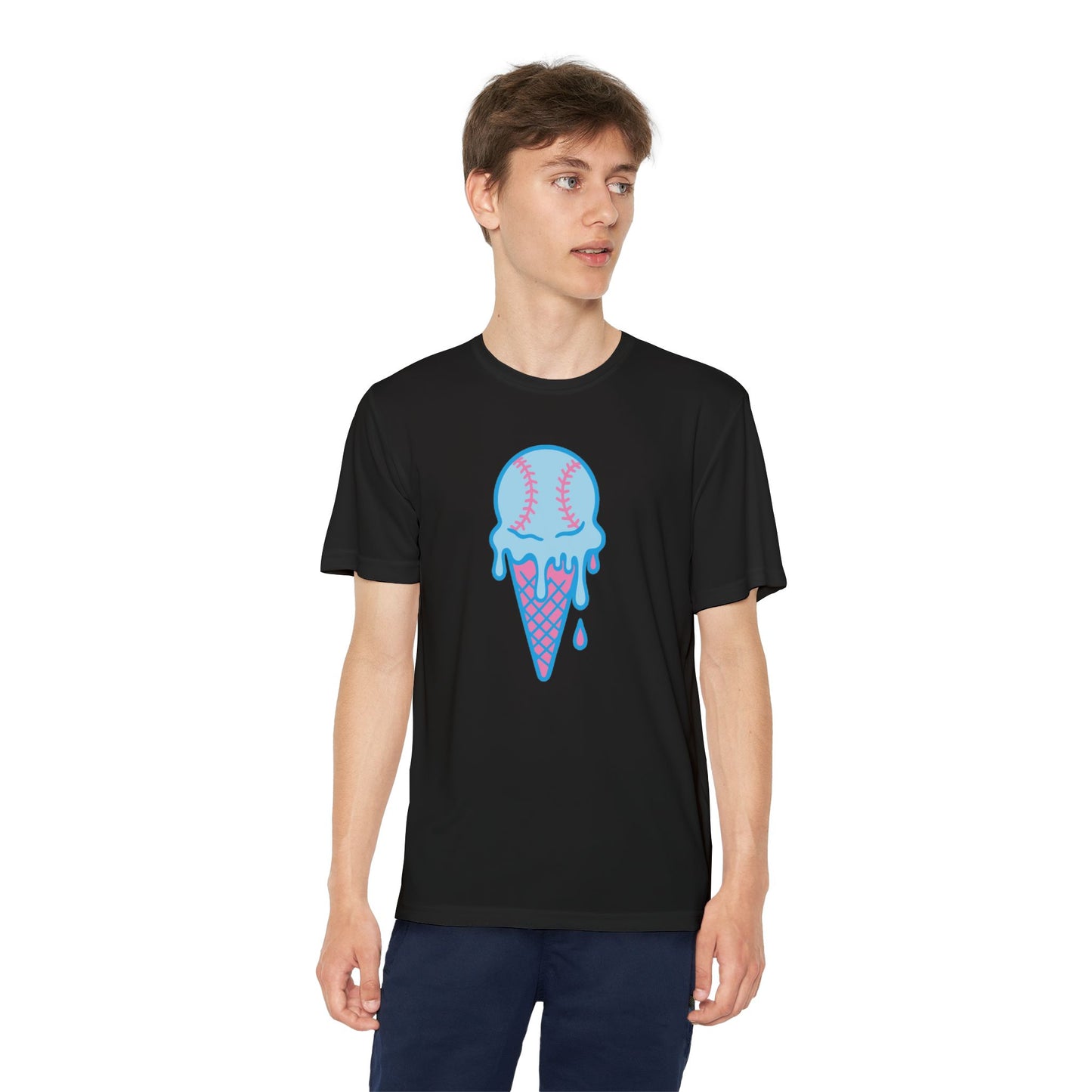 Baseball Ice Cream Tee