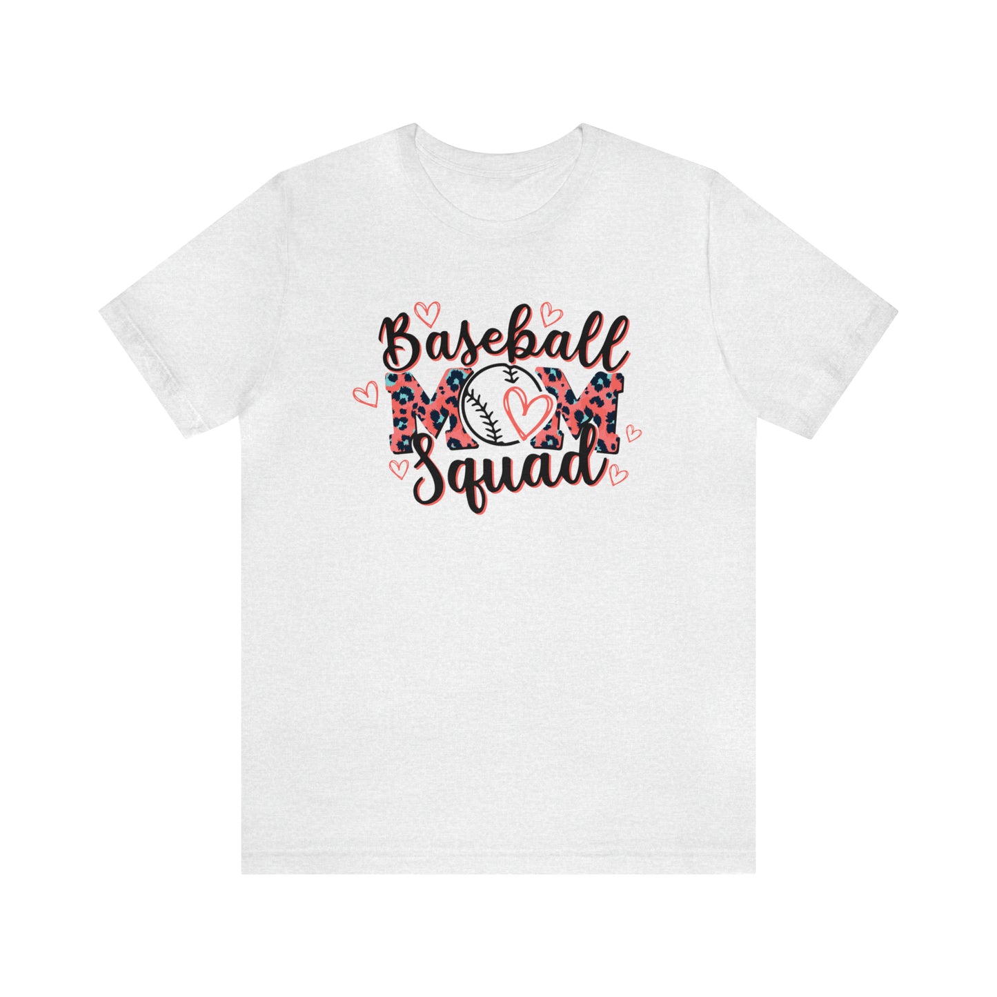 Baseball Mom Leopard Tee