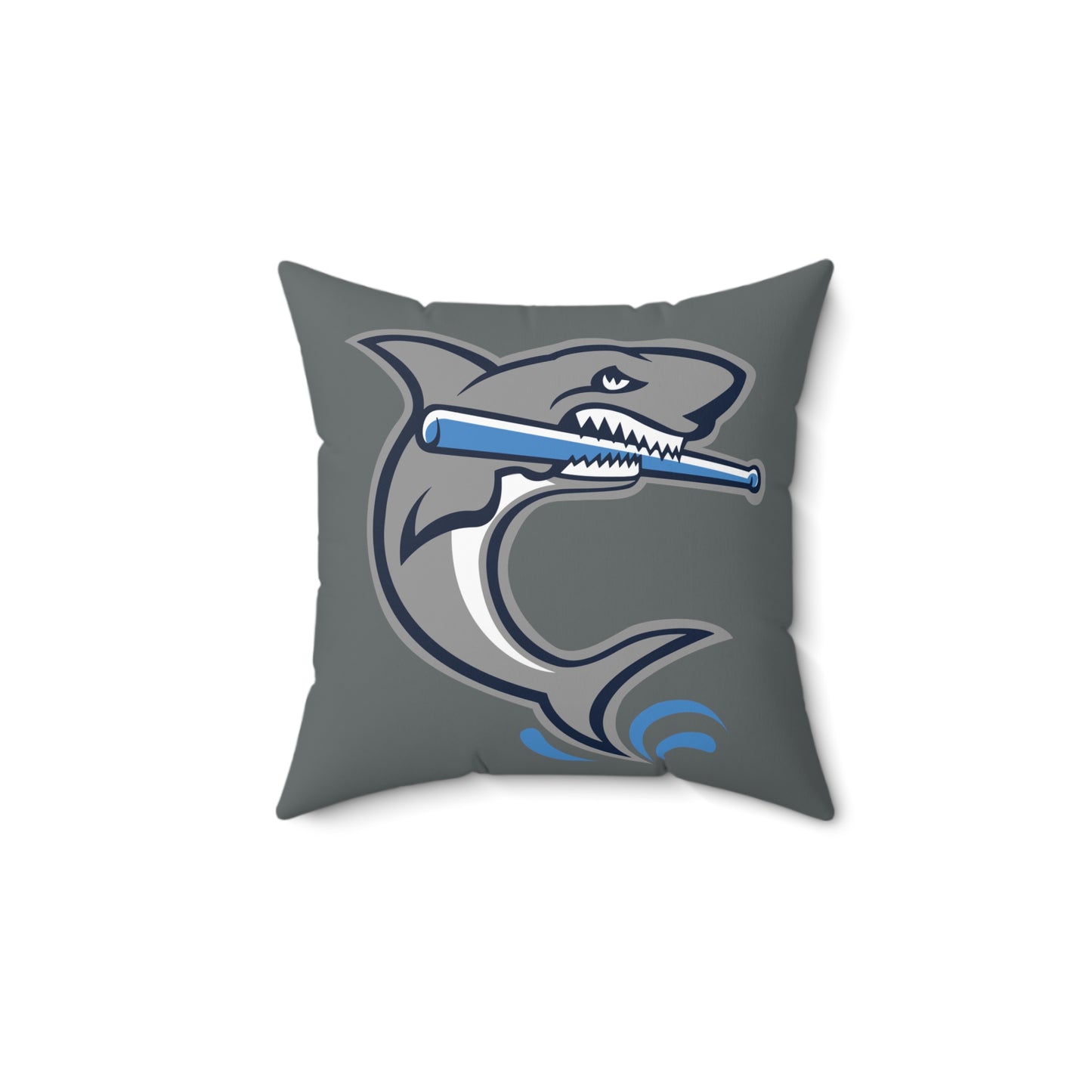 River Sharks Square Pillow