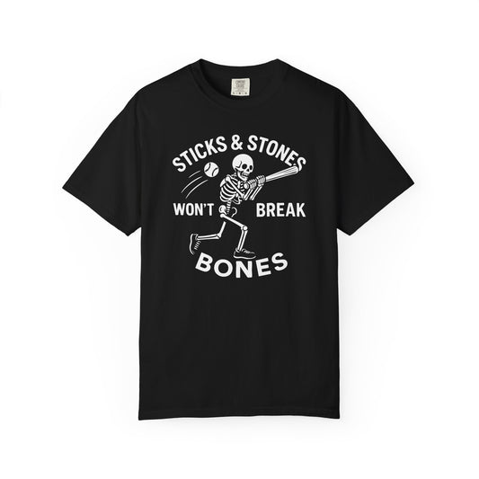 Sticks & Stones Won’t Break Bones Graphic Tee.
