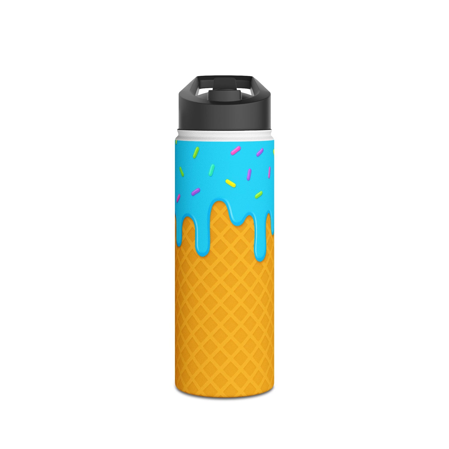 Ice Cream Cone Water Bottle