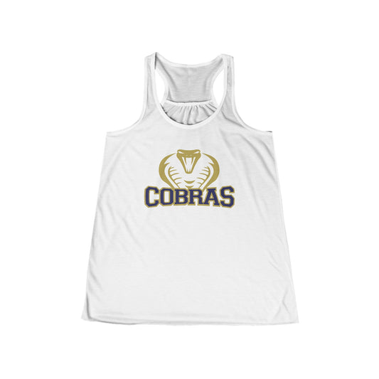 Cobras Women's Flowy Racerback Tank