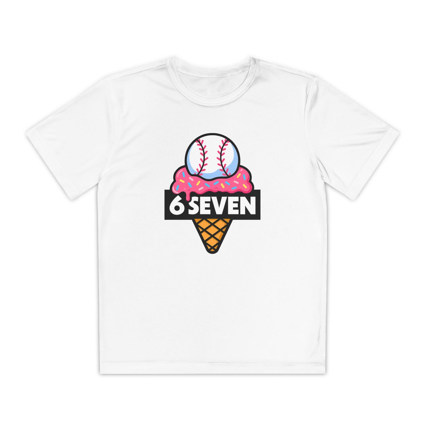6SEVEN Ice Cream Baseball Tee