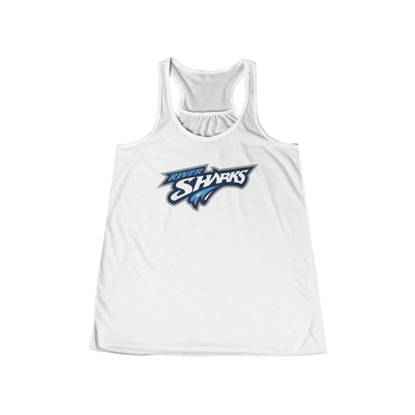 River Sharks "Logo" Women's Flowy Racerback Tank