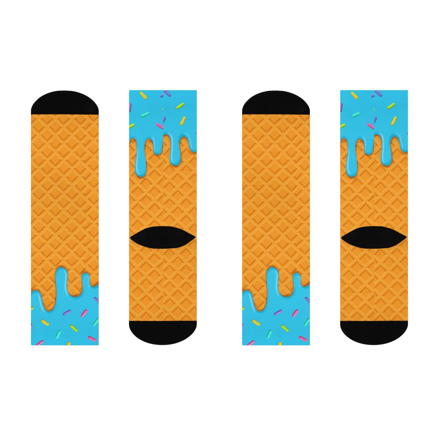 Ice Cream Cone Socks