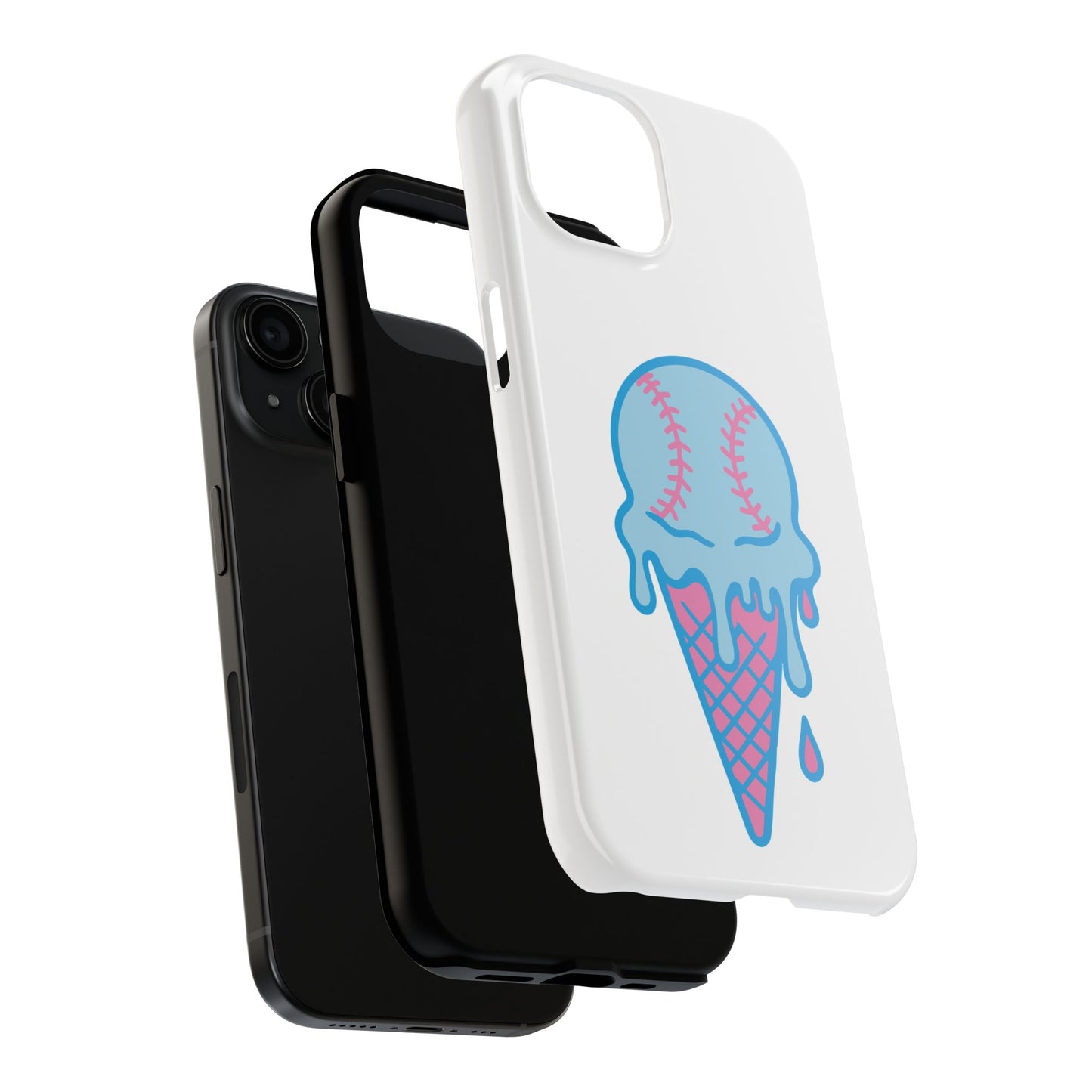 Ice Cream Baseball Phone Case