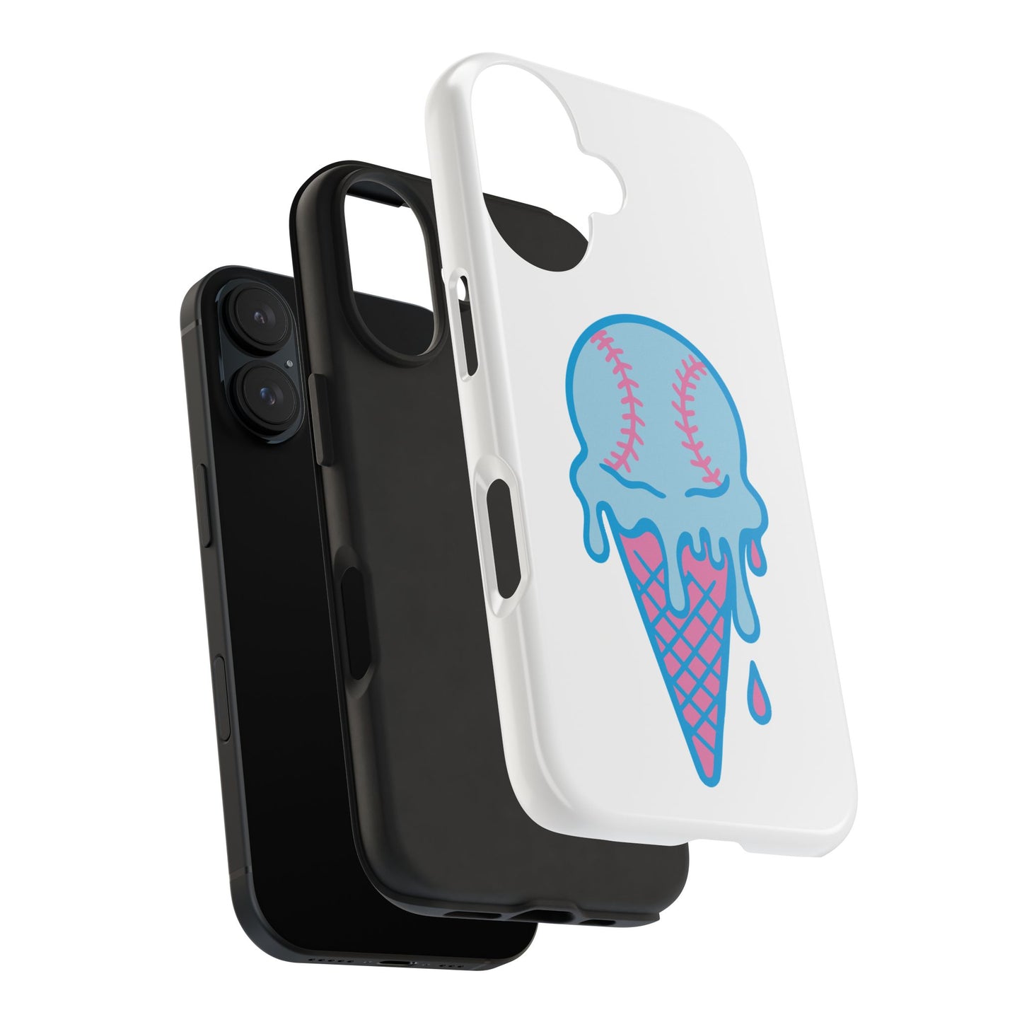 Ice Cream Baseball Phone Case