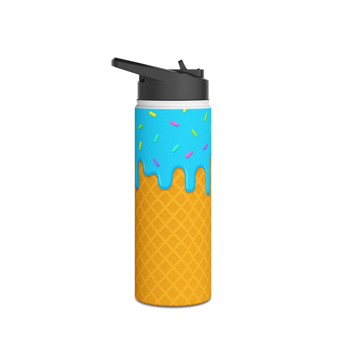 Ice Cream Cone Water Bottle