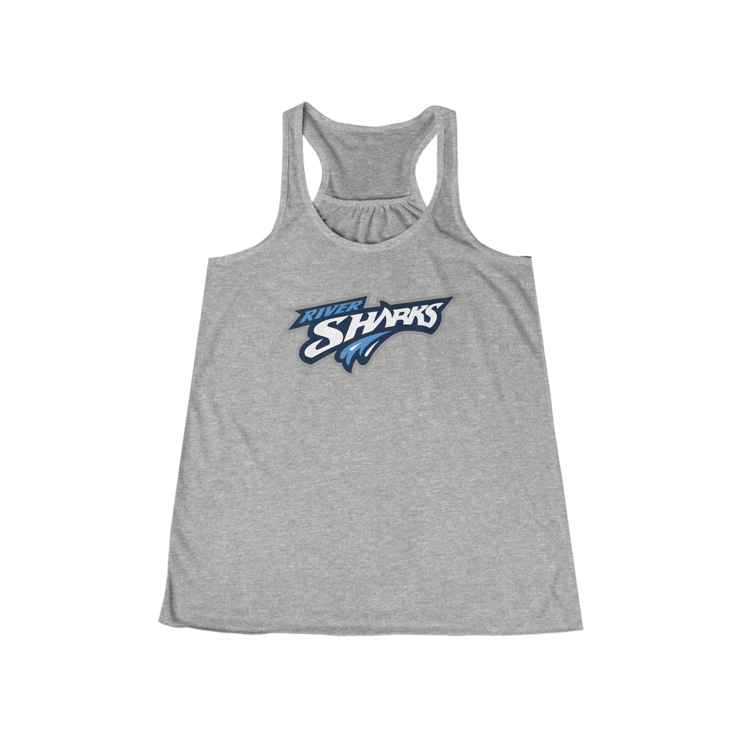 River Sharks "Logo" Women's Flowy Racerback Tank