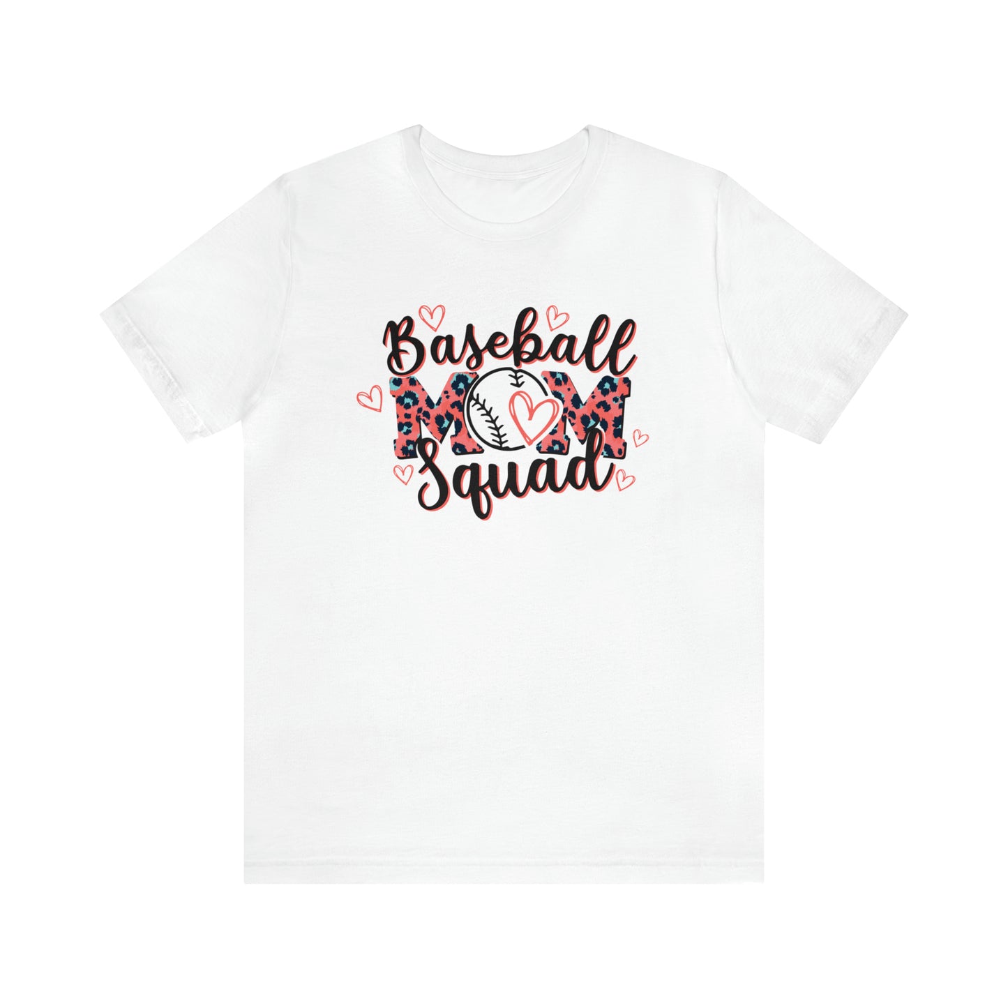 Baseball Mom Leopard Tee