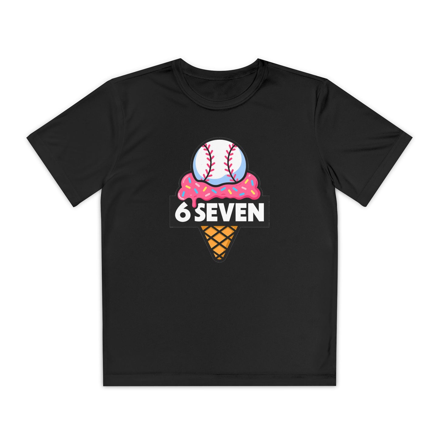 6SEVEN Ice Cream Baseball Tee