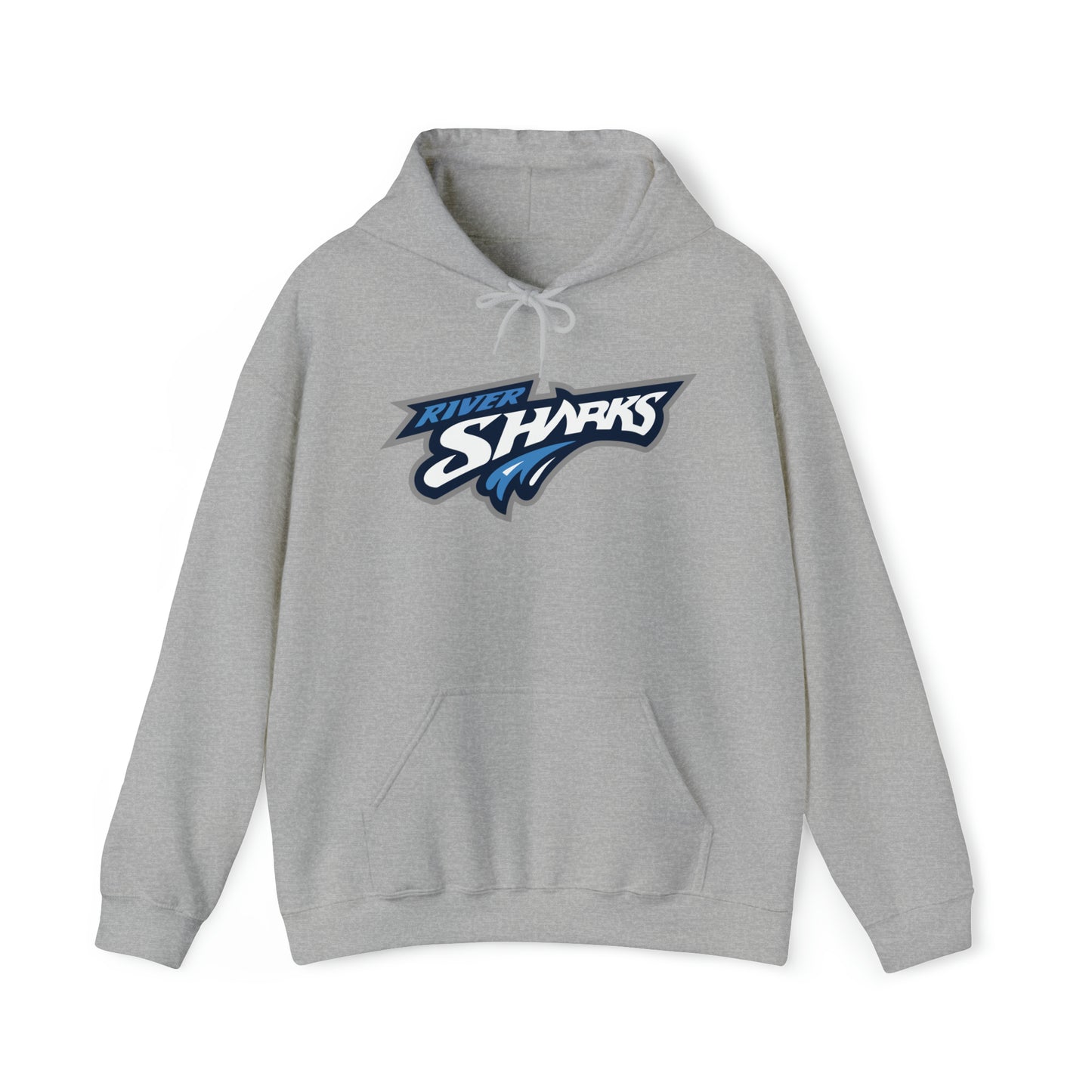 River Sharks "Logo" Adult Hooded Sweatshirt