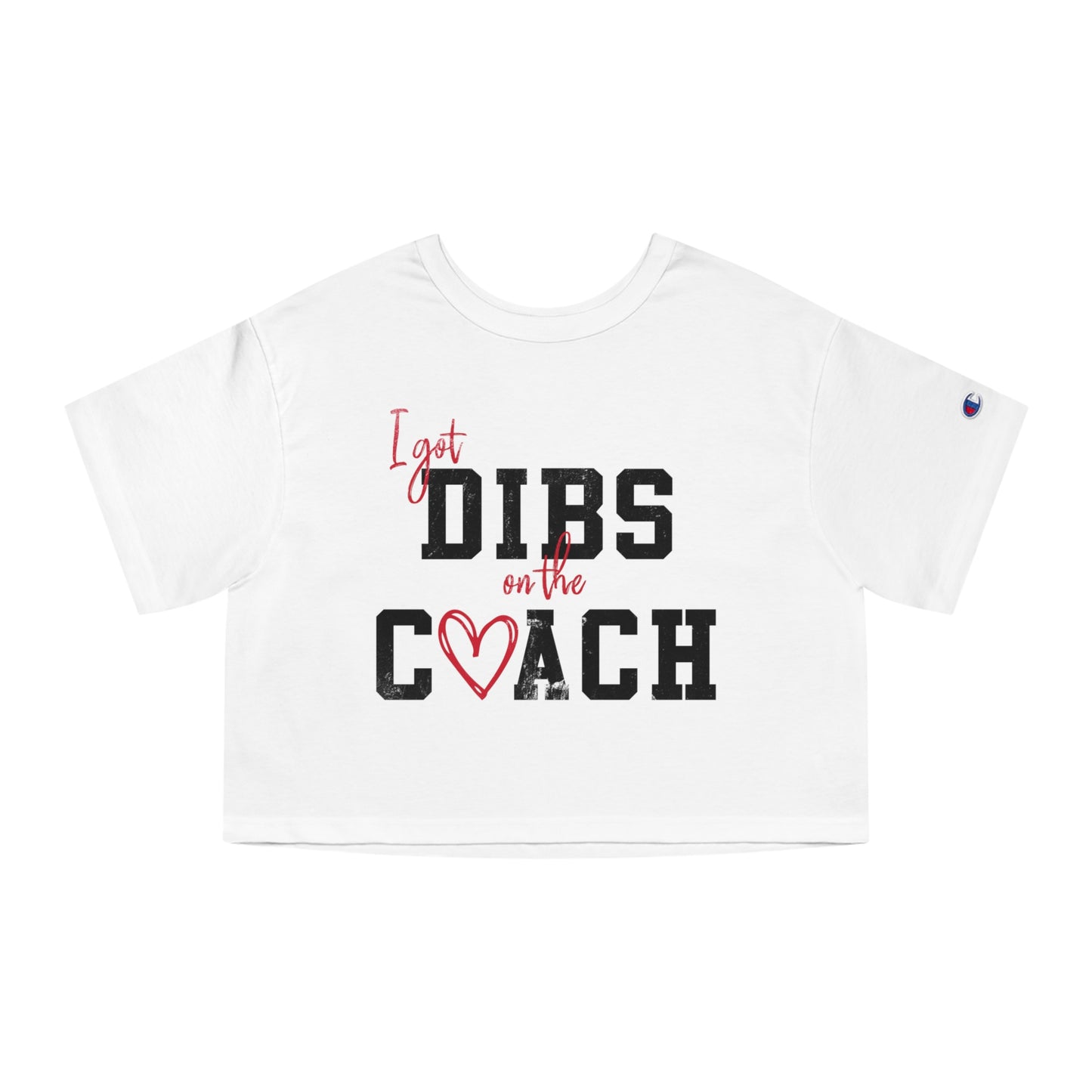 Dibs on Coach Cropped T-Shirt