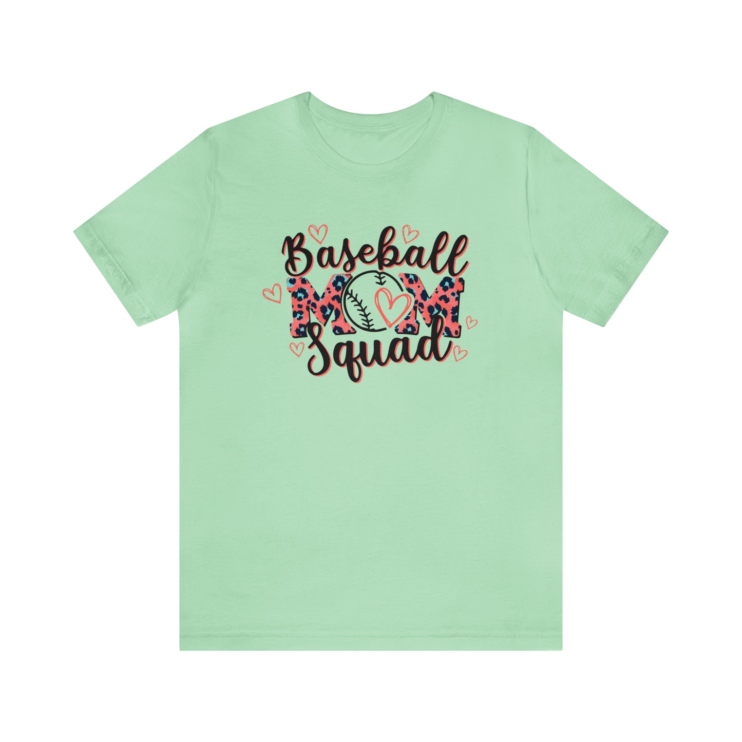 Baseball Mom Leopard Tee