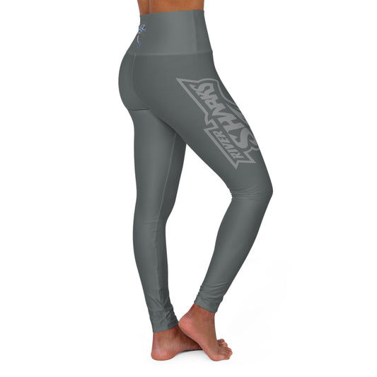 River Sharks High Waisted Yoga Leggings