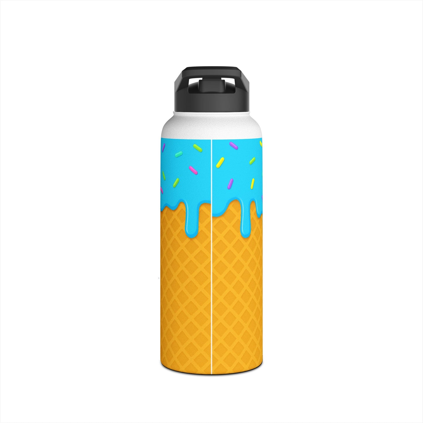 Ice Cream Cone Water Bottle
