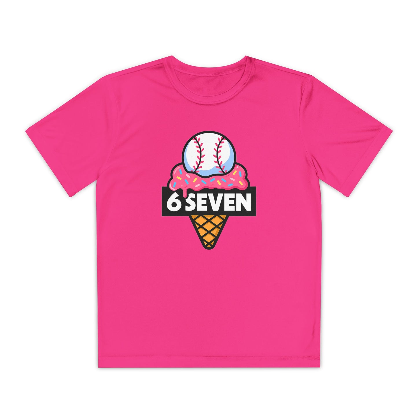 6SEVEN Ice Cream Baseball Tee