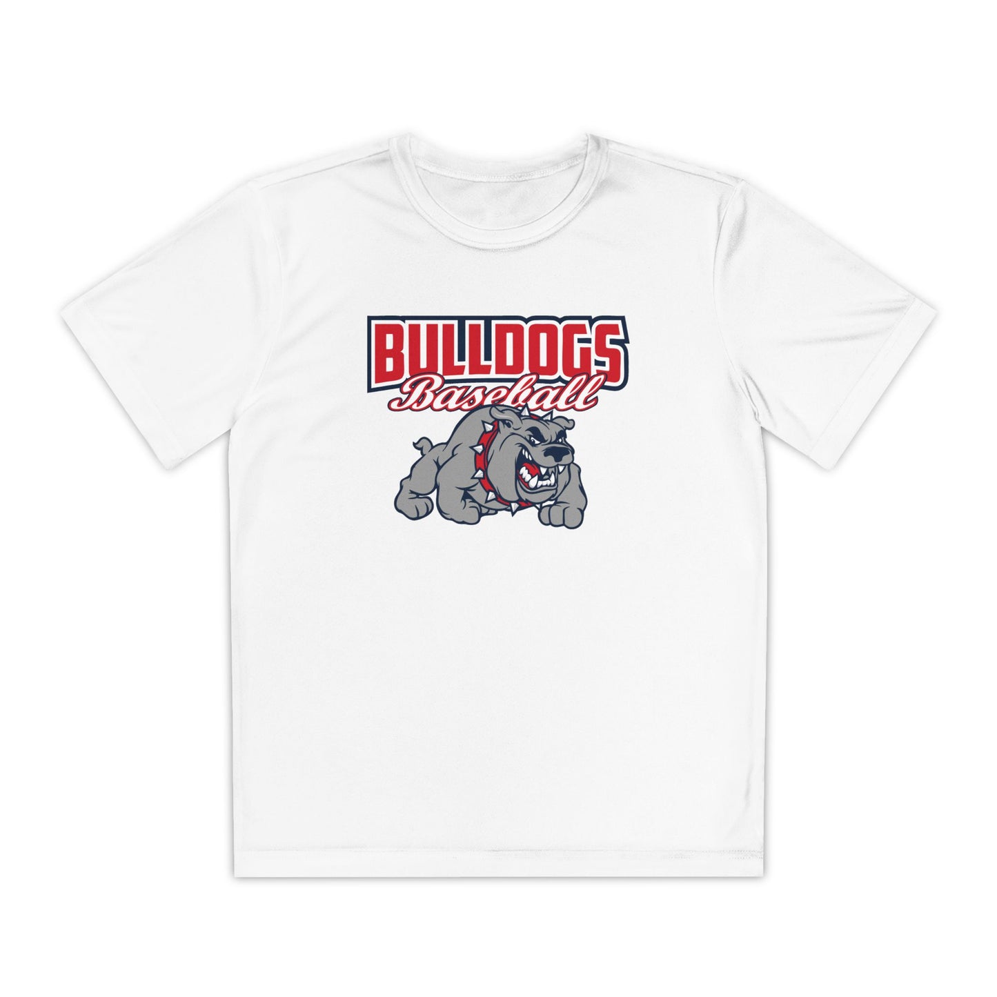 Bulldogs Mascot Youth Performance Tee