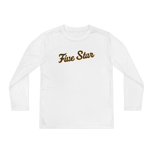 5 Star Youth Long Sleeve Tee