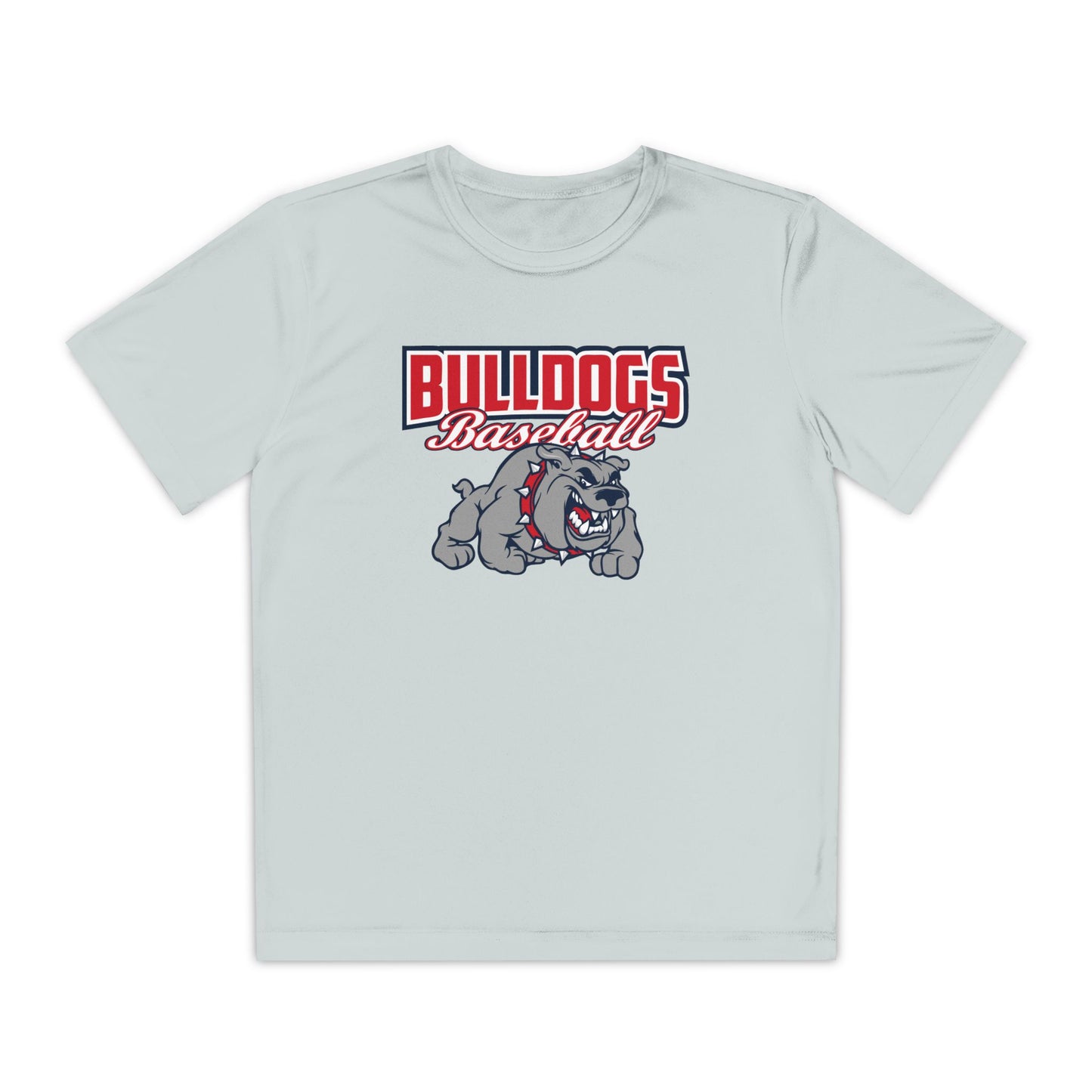 Bulldogs Mascot Youth Performance Tee