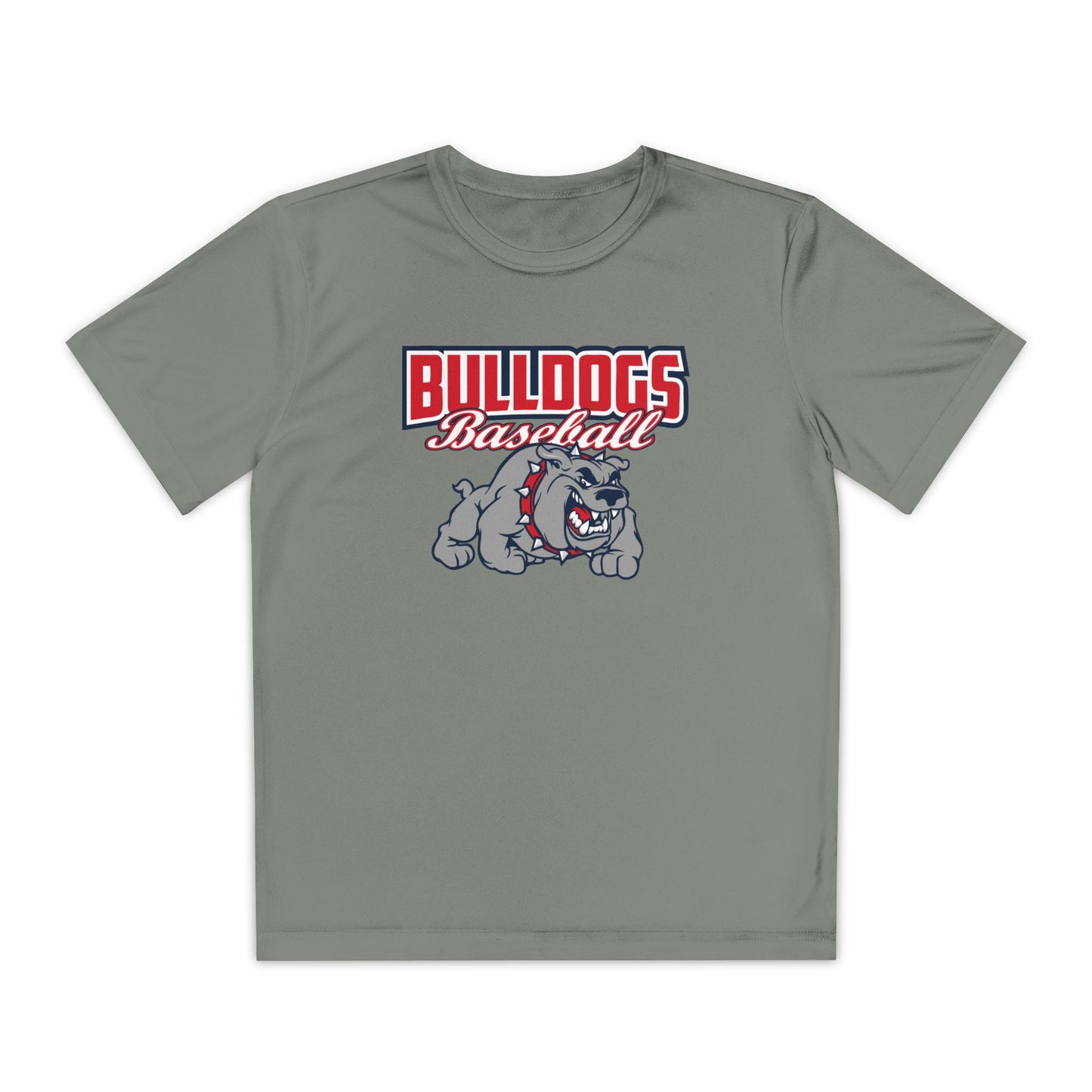 Bulldogs Mascot Youth Performance Tee