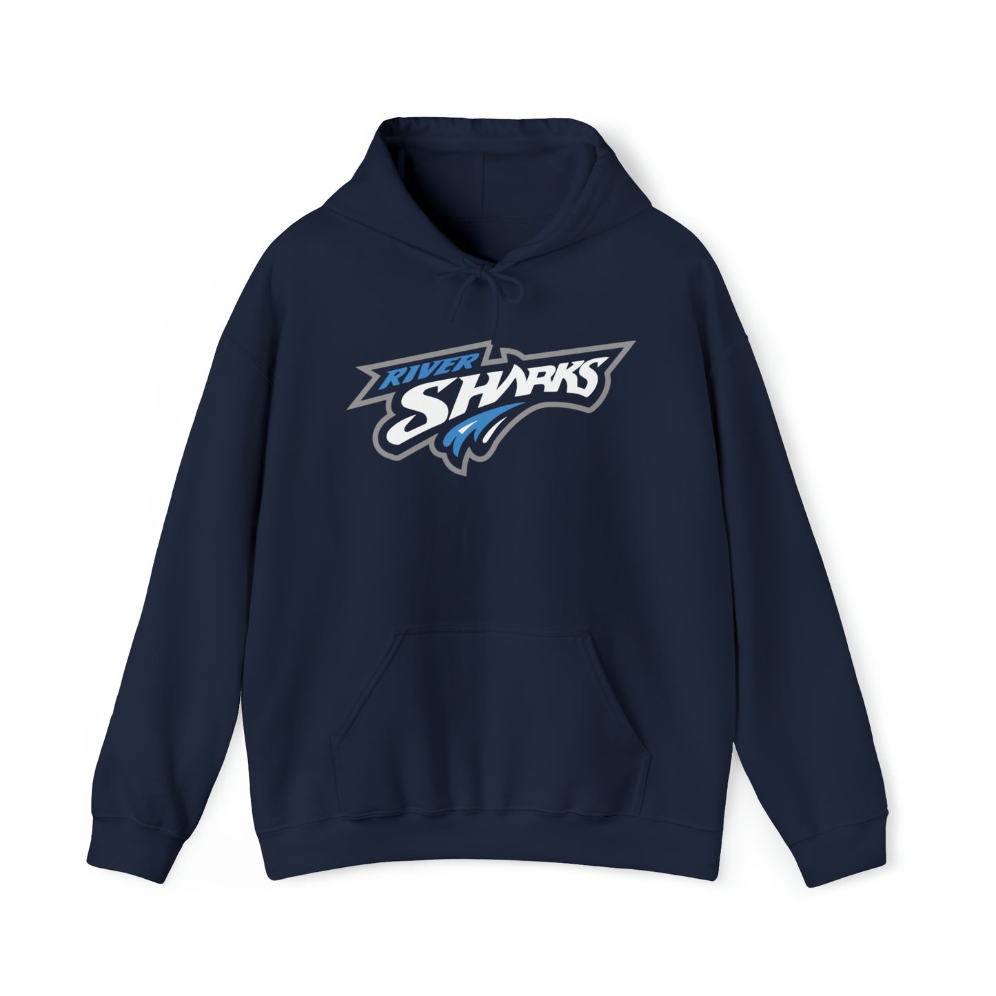 River Sharks "Logo" Adult Hooded Sweatshirt