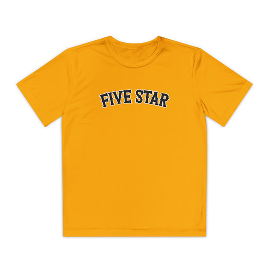 5 Star Youth Performance Tee