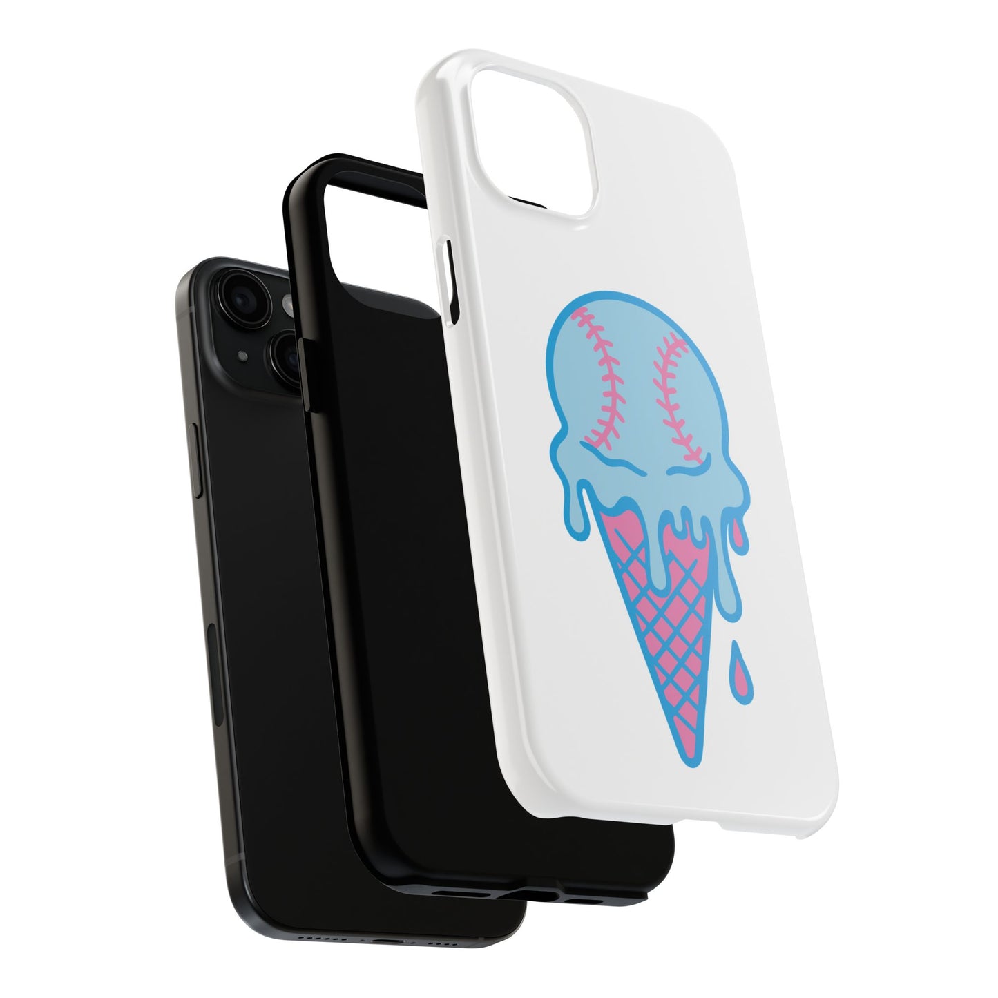 Ice Cream Baseball Phone Case