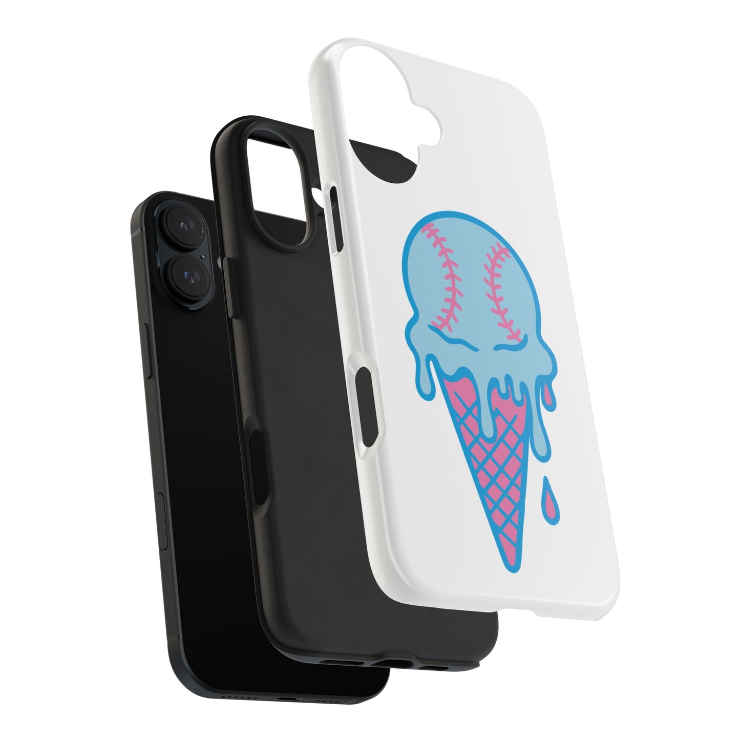 Ice Cream Baseball Phone Case