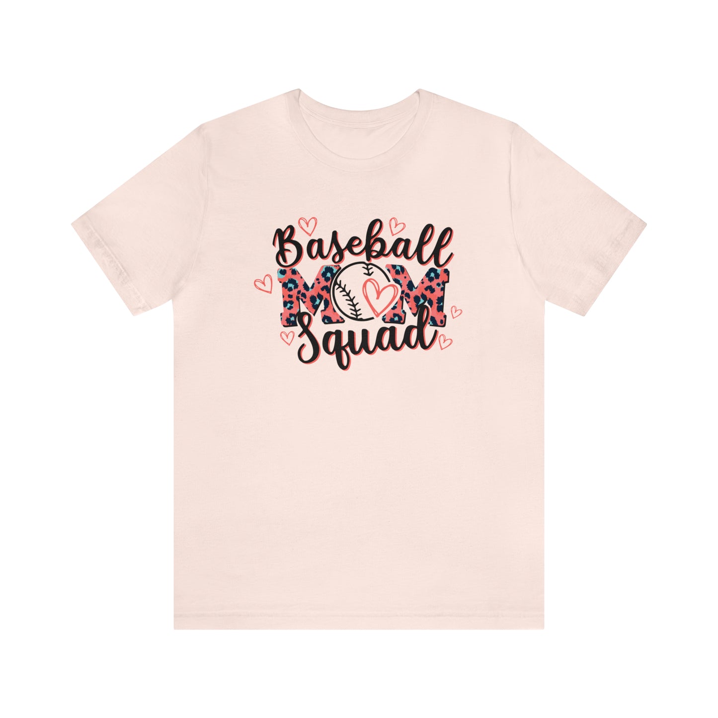 Baseball Mom Leopard Tee