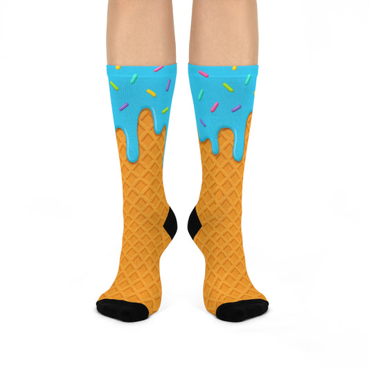 Ice Cream Cone Socks