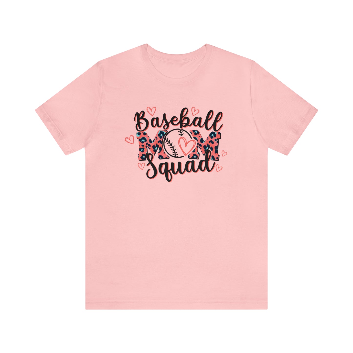 Baseball Mom Leopard Tee