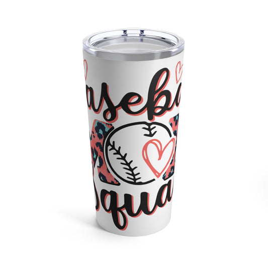 Baseball Mom Leopard Tumbler