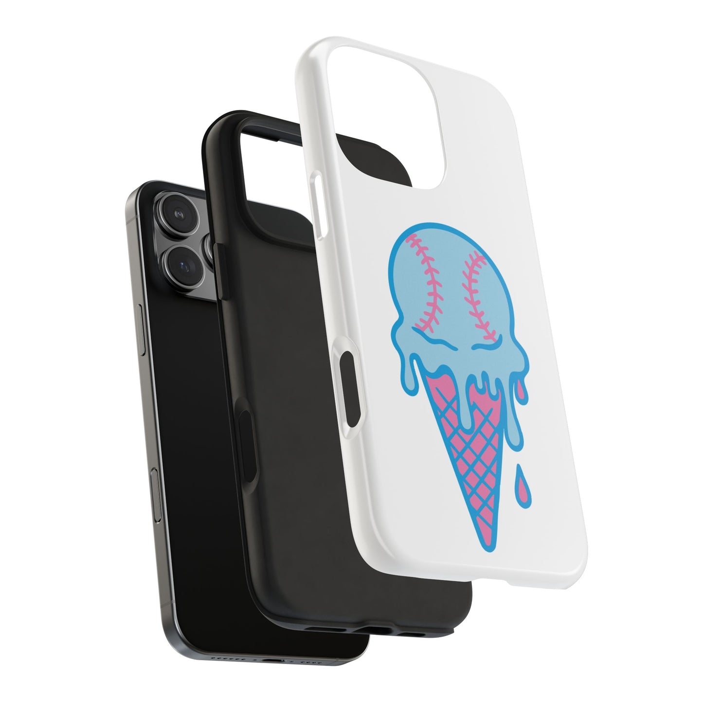 Ice Cream Baseball Phone Case