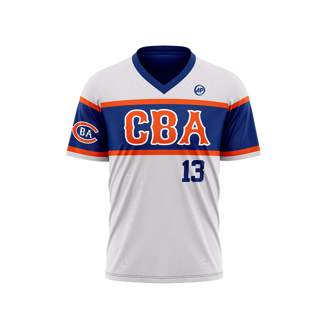 CBA Home Baseball Jersey