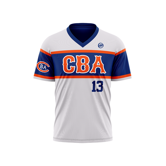 CBA Home Baseball Jersey